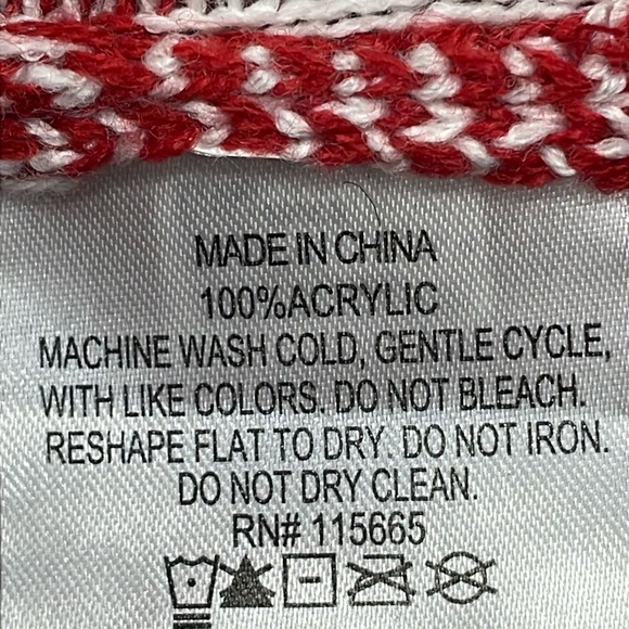 NWOT Rudolph The Red Nosed Reindeer Christmas Holiday Ugly Sweater L - Picture 15 of 16